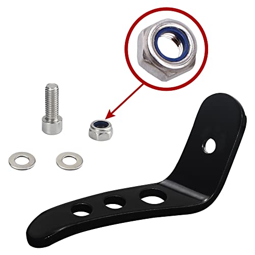 FOVPLUE Motorcycle Kickstand Extension Fit for Harley Touring Road King Street Glide FLHX FLHR CVO Ultra 1991-2022 Black FOVPLUE Motorcycle Kickstand Extension Fit for Harley Touring Road King Street Glide FLHX FLHR CVO Ultra 1991-2022 Black