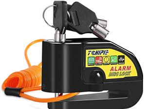 Tchipie Motorcycle Alarm Disc Brake Lock
