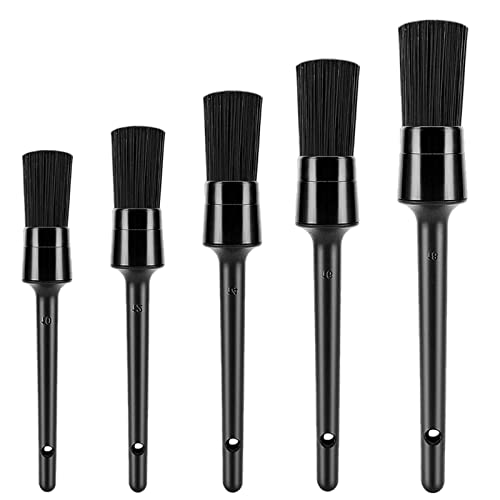 5Pcs Auto Car Detailing Brush Set Car Interior Cleaning Kit Includes 5 Soft Premium Detail Brush 5Pcs Auto Car Detailing Brush Set Car Interior Cleaning Kit Includes 5 Soft Premium Detail Brush