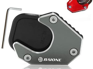 COPART Motorcycle Kickstand Pad Extender Foot Side Stand Extension Pad Support Plate For Honda CRF250 Rally CRF250L 2017 2018 2019 Titanium