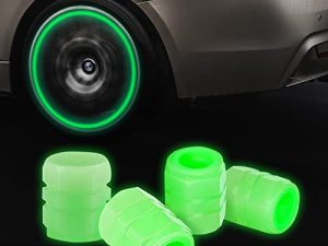 VARGTR 4 Pieces Tire Valve Stem Caps