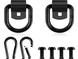 AMURS 1/2" D Rings Tie Down Anchors Trailer Hooks