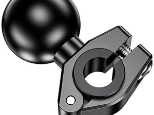 BRCOVAN Aluminum Alloy 1'' Ball Mount Base for Rails 0.39'' to 0.63'' in Diameter
