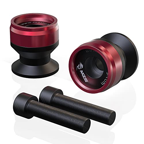 MZS 6MM Swingarm Spools Sliders Stand CNC Universal M6 Red Compatible with YZF R1 R3 R6 R6S YZF600R FZ1 FZ6 FZ6R FZ8 FJ09 FZ09 FZ10 MT09 MT10 XSR900 FJR1300 XTZ1200 RSV4 821 899 959 MZS 6MM Swingarm Spools Sliders Stand CNC Universal M6 Red Compatible with YZF R1 R3 R6 R6S YZF600R FZ1 FZ6 FZ6R FZ8 FJ09 FZ09 FZ10 MT09 MT10 XSR900 FJR1300 XTZ1200 RSV4 821 899 959