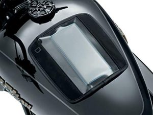 Kuryakyn 5796 Motorcycle Accessory: Quick-Stash Water Resistant GPS Device/Phone Holder Magnetic Pouch for Steel Gas Tanks