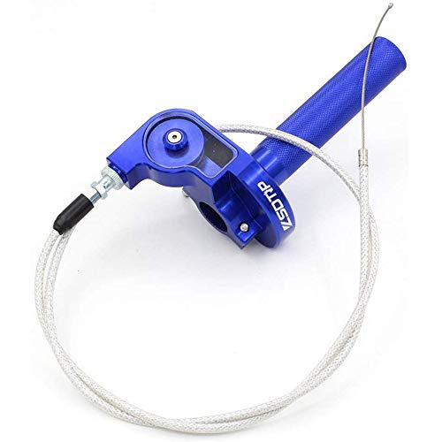 Throttle Grip Motorcycle 22mm CNC Aluminum Quick Twister with Throttle Cable CRF50 70 110 IRBIS 125 250 Dirt Bike Motorcycle Accessorie Throttle Grip Motorcycle 22mm CNC Aluminum Quick Twister with Throttle Cable CRF50 70 110 IRBIS 125 250 Dirt Bike Motorcycle Accessorie