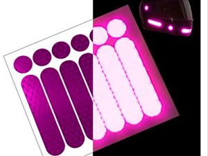 customTAYLOR33 High Intensity Grade Reflective Safety Decals/Stickers for Motorcycle