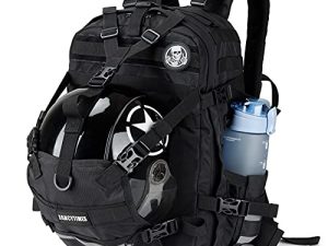 Helmet Backpack Large Capacity Motorcycle Helmet Backpack - Men Basketball Luggage Storage Waterproof Cycling Backpack for Sports Outdoor Activities …