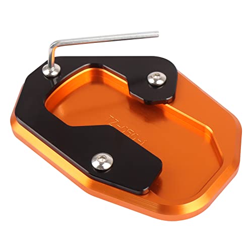Worldmotop Motorcycle Kickstand Pad Enlarger Extension Side Stand Plate Pad Compatible with Harley PAN AMERICA 1250 1250S RA1250 S 2021 2022 (orange) Worldmotop Motorcycle Kickstand Pad Enlarger Extension Side Stand Plate Pad Compatible with Harley PAN AMERICA 1250 1250S RA1250 S 2021 2022 (orange)