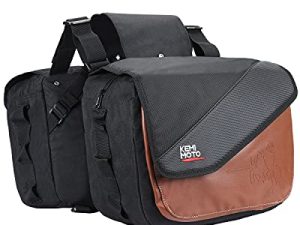 kemimoto Motorcycle Saddlebags Throw Over Bags