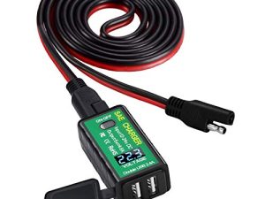 YONHAN Motorcycle USB Phone Charger 4.8A