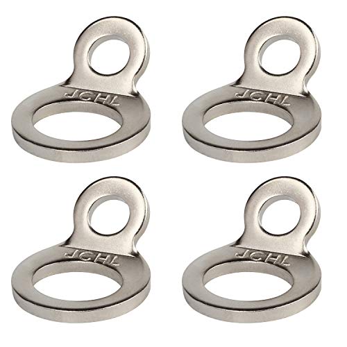 JCHL Stainless Steel Multi-Purpose Tie-Down Anchors Hooks Dirt Bike Tie Down Strap Rings for Motorcycle Dirtbike ATV Trailer Truck Rosa-Gold (4-Pack) JCHL Stainless Steel Multi-Purpose Tie-Down Anchors Hooks Dirt Bike Tie Down Strap Rings for Motorcycle Dirtbike ATV Trailer Truck Rosa-Gold (4-Pack)