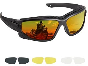 KEMIMOTO Motorcycle Goggles for Men