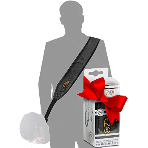 Motorcycle Helmet Carrier Strap w/DD Ring Buckle - Hands-Free Motorcycle Helmet Carrier Strap w/DD Ring Buckle - Hands-Free