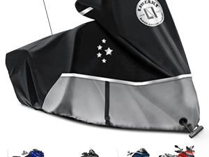 LI LIBZAKI Motorcycle Cover Storage for Touring Models Harley Davidson Road King