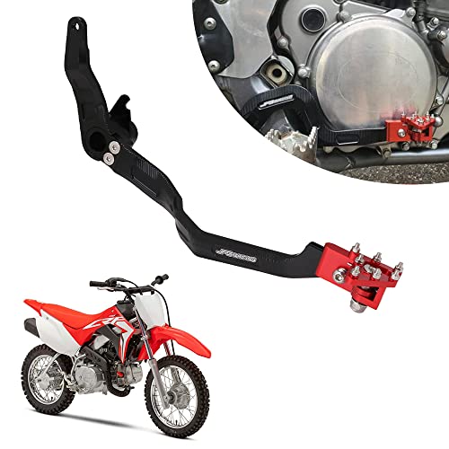 Motorcycle Folding Rear Brake Foot Pedal Lever CNC for CRF110 F 2013-2022 Red OEM 46500-KYK-305 Motorcycle Folding Rear Brake Foot Pedal Lever CNC for CRF110 F 2013-2022 Red OEM 46500-KYK-305