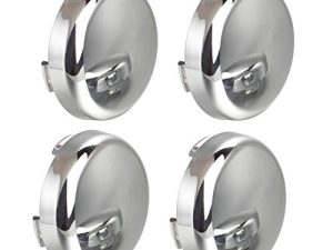 NTHREEAUTO Chrome Bullet LED Turn Signals Lens Cover Compatible with Harley Sportster Street Glide Road King Softail - Mirror Shell