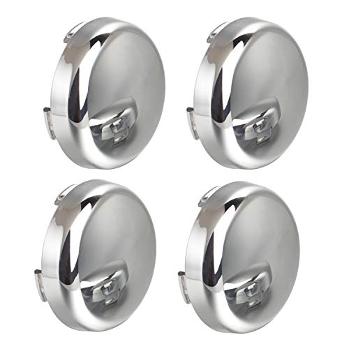 NTHREEAUTO Chrome Bullet LED Turn Signals Lens Cover Compatible with Harley Sportster Street Glide Road King Softail - Mirror Shell NTHREEAUTO Chrome Bullet LED Turn Signals Lens Cover Compatible with Harley Sportster Street Glide Road King Softail - Mirror Shell