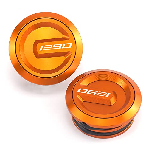 For KTM 1290 Super Adventure 2015-2022 1290 Super Duke R 2014-2022 Frame Hole Cover Caps Plug Decorative Frame Cap Motorcycle Accessories (Orange) For KTM 1290 Super Adventure 2015-2022 1290 Super Duke R 2014-2022 Frame Hole Cover Caps Plug Decorative Frame Cap Motorcycle Accessories (Orange)