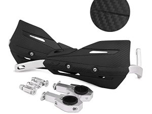 Dirt Bike Hand Guards Handguards - 7/8" 22mm and 1 1/8" 28mm with Universal Mounting Kits for Sur Ron Dirt Bike Motorcycle MX Motocross Supermoto Racing ATV Quad KAYO - Black