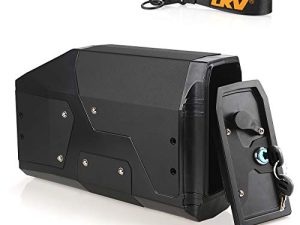 LKV R1200GS Motorcycle Tool Box Left Side Bracket with Iron Case Compatible with BMW R1250GS LC Adventure F750 F850