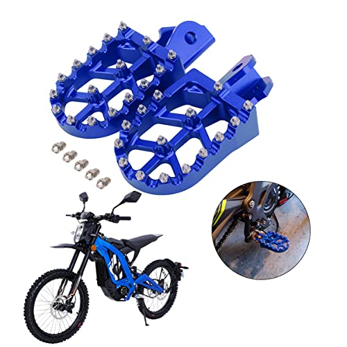 Dirt Bike Foot Pegs Motorcycle Footpegs Foot Pedals Rests CNC For Sur Ron Light Bee S/X Segway X260 X160 CRF150F 2003-2019 CRF230F 2003-2019 Blue Dirt Bike Foot Pegs Motorcycle Footpegs Foot Pedals Rests CNC For Sur Ron Light Bee S/X Segway X260 X160 CRF150F 2003-2019 CRF230F 2003-2019 Blue