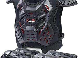 Kids Dirt Bike Gear - StarknightMT Youth Motorcycle Riding Protective Gear Motocross Armor Suit Chest Protector for Boys Girls Mountain Biking Cycling