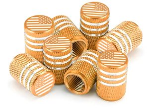 American Flag Tire Valve Stem Caps