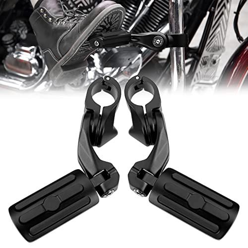 KEMIMOTO Motorcycle Black Highway Pegs KEMIMOTO Motorcycle Black Highway Pegs