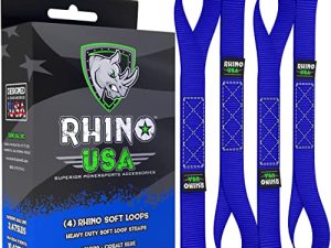 Rhino USA Soft Loop Motorcycle Tie-Down Straps (4PK) - 10
