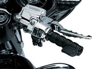 Kuryakyn 6318 Premium ISO Contoured Throttle Boss Motorcycle Handlebar Grip Accessory: Universal Fit