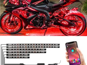 FCPVHOY Motorcycle LED Light Kit