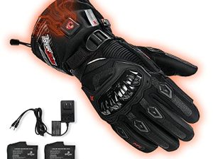 IRON JIA'S Heated Motorcycle Gloves for Men Women