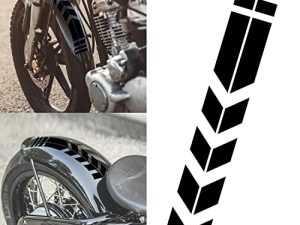 Motorcycle Front Fender Decals Stickers