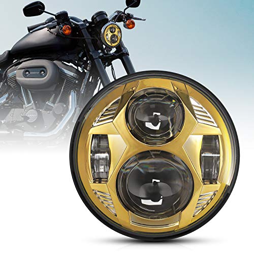 LX-LIGHT 51W Motorcycle 5-3/4 5.75 LED Headlight Compatible with Motorcycle 883 LX-LIGHT 51W Motorcycle 5-3/4 5.75 LED Headlight Compatible with Motorcycle 883