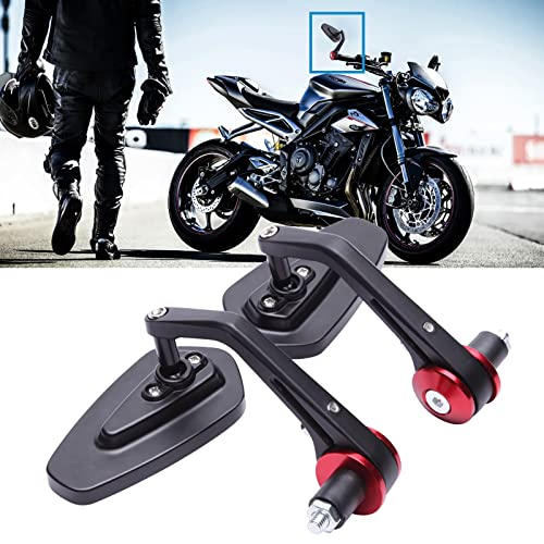 Motorcycle mirror 7/8"22mm Handle Bar End Motorcycle Rearview Side Mirrors Compatible With Sportster 883 Street bike Dirt bike chopper Motorcycle mirror 7/8"22mm Handle Bar End Motorcycle Rearview Side Mirrors Compatible With Sportster 883 Street bike Dirt bike chopper