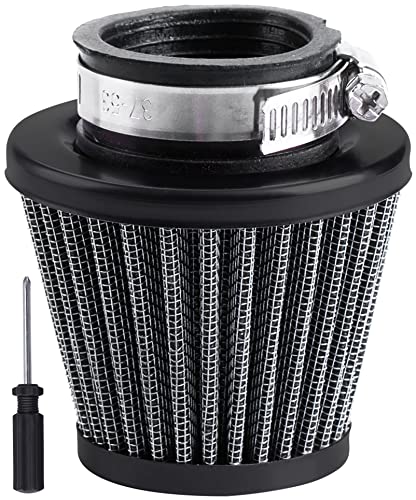 CNCMOTOK 38mm Air Filter For 90cc 110cc 125cc Dirt Pit Bike Chinese GY6 50cc QMB139 Moped Scooter Off Road Motorcycle ATV Quad XR50 CRF50 CRF70 XR CRF KLX Apollo SSR Lifan Engine Parts (Black) CNCMOTOK 38mm Air Filter For 90cc 110cc 125cc Dirt Pit Bike Chinese GY6 50cc QMB139 Moped Scooter Off Road Motorcycle ATV Quad XR50 CRF50 CRF70 XR CRF KLX Apollo SSR Lifan Engine Parts (Black)