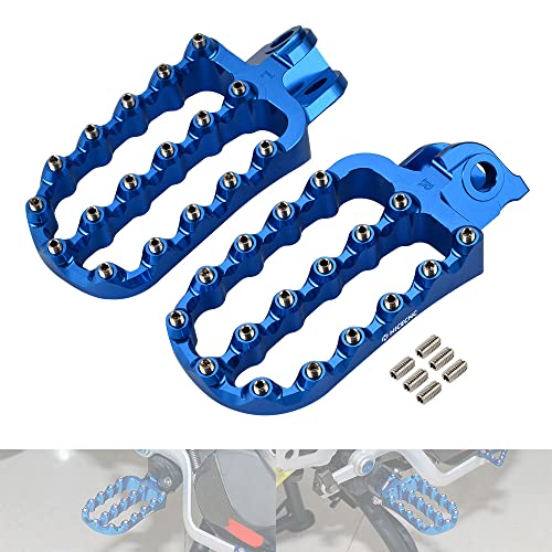 NICECNC Rally Style Wide Rider Motorcycle Foot Pegs Pedal Footsteps Compatible with Husqvarna 701 Enduro/701 Supermoto 2016-2022 2017 2018 2019 2020 2021 NICECNC Rally Style Wide Rider Motorcycle Foot Pegs Pedal Footsteps Compatible with Husqvarna 701 Enduro/701 Supermoto 2016-2022 2017 2018 2019 2020 2021