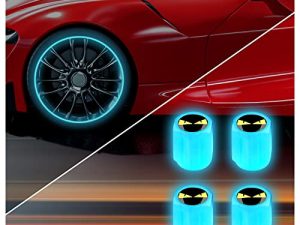 4PCS Little Evil Eye Tire Valve Stem Caps