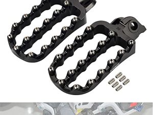 NICECNC Rally Style Wide Rider Foot Pegs Footpeg Pedals Footsteps Compatible with KTM 790 890 Adventure/R