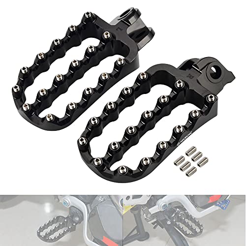 NICECNC Rally Style Wide Rider Foot Pegs Footpeg Pedals Footsteps Compatible with KTM 790 890 Adventure/R NICECNC Rally Style Wide Rider Foot Pegs Footpeg Pedals Footsteps Compatible with KTM 790 890 Adventure/R