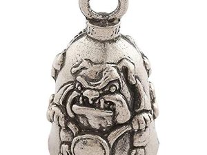 Guardian Bell BULLDOG BULLY Motorcycle - Harley Accessory HD Gremlin NEW Riding Bell Key Ring