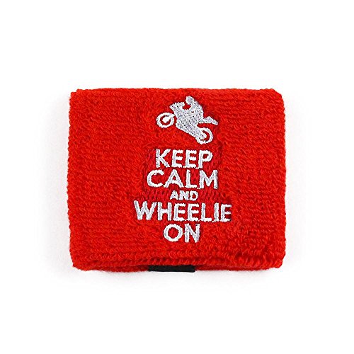 Keep Calm Wheelie On Rear Brake or Clutch Reservoir Covers by Reservoir Socks for Motorcycles Keep Calm Wheelie On Rear Brake or Clutch Reservoir Covers by Reservoir Socks for Motorcycles