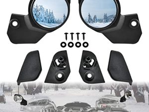 Adjustable Handguard Rearview Side Mirrors for Ski-Doo