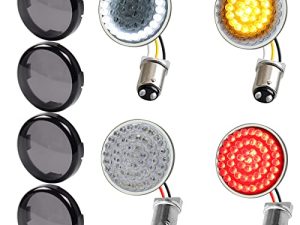 MotoParAcc 1157 Front 1156 Rear LED Turn Signals