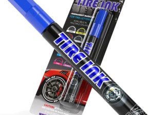 Tire Ink | Paint Pen for Car Tires | Permanent and Waterproof | Carwash Safe (1 Pen