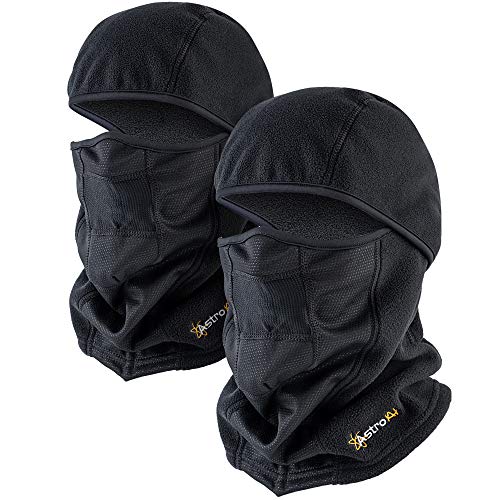 AstroAI Balaclava Ski Mask 2 Pack Winter Fleece Thermal Face Mask Cover for Men Women Warmer Windproof Breathable AstroAI Balaclava Ski Mask 2 Pack Winter Fleece Thermal Face Mask Cover for Men Women Warmer Windproof Breathable
