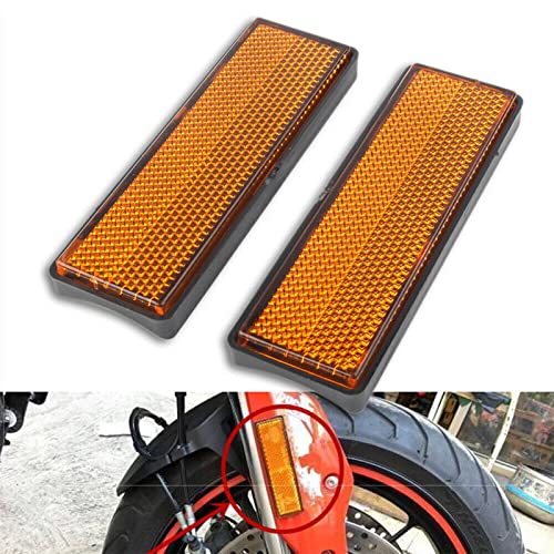ZUTESU Motorcycle Safety Reflector Reflective Sticker Front Fork Leg Tail Brake Stop Marker Part Compatible with Ducati Monster ATV Dirt Bikes ZUTESU Motorcycle Safety Reflector Reflective Sticker Front Fork Leg Tail Brake Stop Marker Part Compatible with Ducati Monster ATV Dirt Bikes