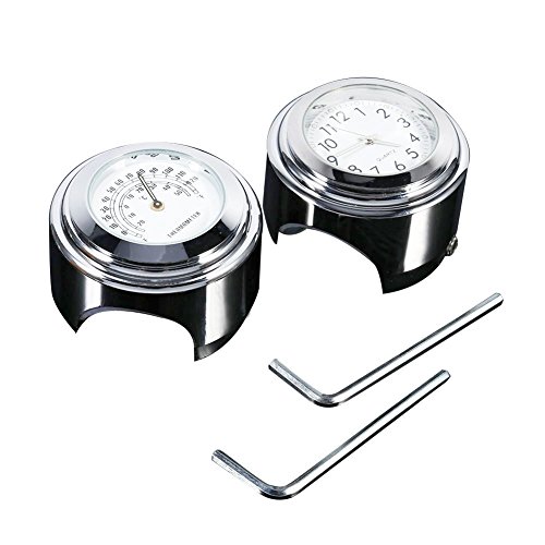 VGEBY Motorcycle Handlebar Clock VGEBY Motorcycle Handlebar Clock