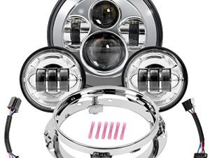 Wisamic Motorcycle 7 inch LED Headlight